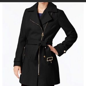 Michael Kors Asymmetrical Pea Coat